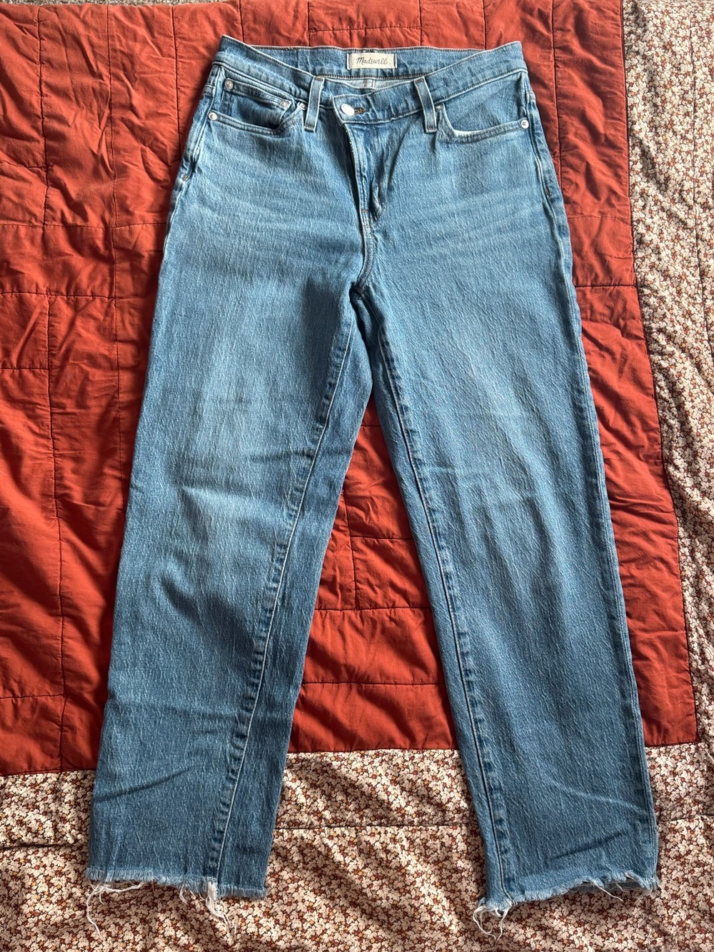 Madewell Light Blue Mid-Rise Perfect Vintage Jeans